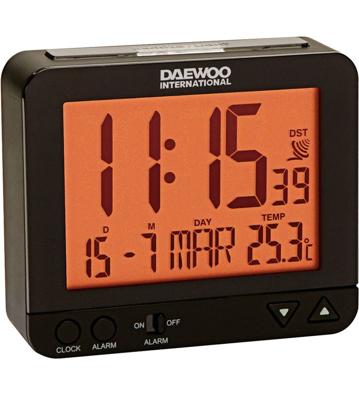 Daewo DCD200B reloj despertador , pantalla re Radio Radio/CD - DCD200B