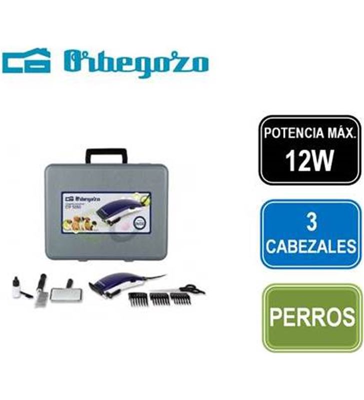 Orbegozo CTP5050 corta eléctrico para perros. incluye práctico male - CTP5050