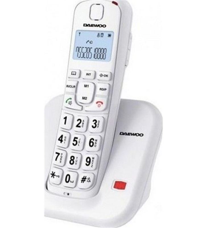 Daewo DTD7200B télefono inalámbrico o negro Telefonía doméstica - DTD7200B