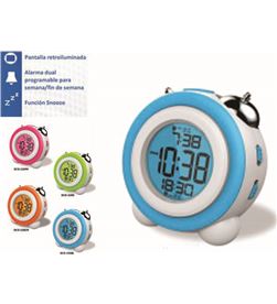 Daewo DCD220BL reloj despertador , pantalla retroil - DCD220BL