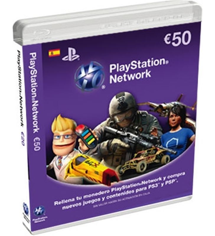 Sony SPS9893837 tarjeta de puntos para ps3/psp de 50 euros - 9893837