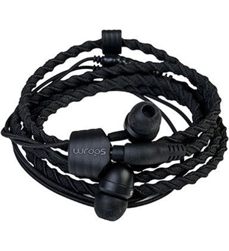 Wraps 118125 auriculares pulsera cblk-v15m talk coal - 118125