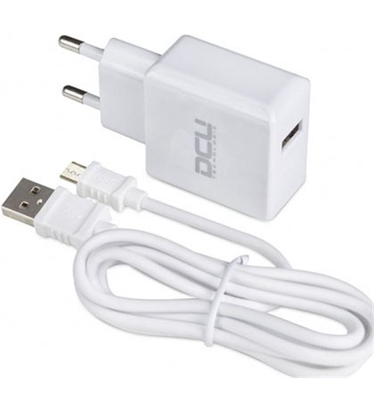 Dcu 37150000 cargador usb 5v 2.4a + cable micro usb 371500 - 37150000