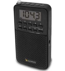 Sunstech RPDS81BK radio portatil digital negro Radio Radio/CD - RPDS81BK