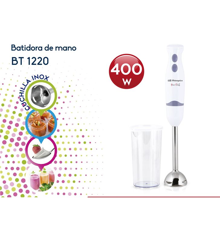 Orbegozo BT1220 Batidoras/Amasadoras - 8436044536373