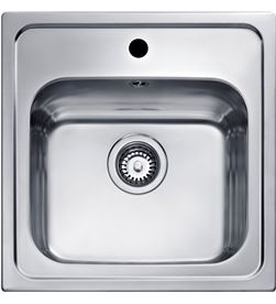 Teka 11137003 fregadero acero eline 1c 50cm 1cub sobre enci - 11137003