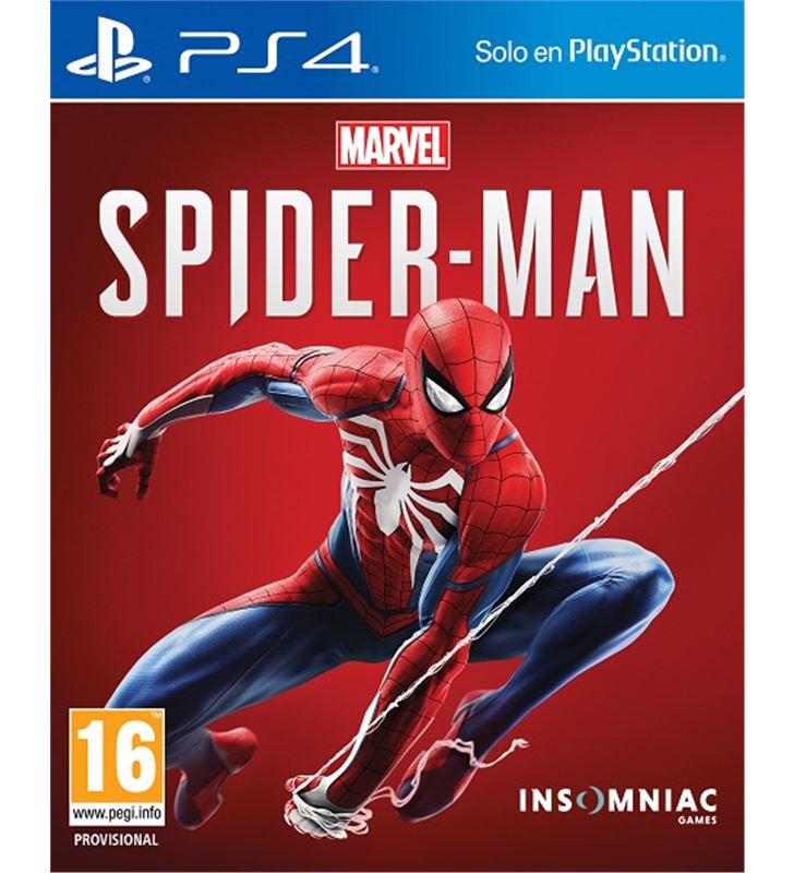 Sony 9418276 juego ps4 marvel's spider-man Consolas - 711719418276