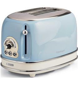 Ariete 15515 tostador 2 ranuras vintage azul, 810w, 2 ranuras - 15515