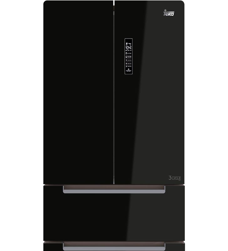 Teka 113430004 frigorífico side by side gourmet rfd 77820 cristal negro - 113430004