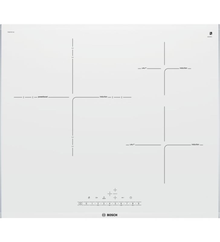 Bosch PID672FC1E placa inducción independiente pid672fc1 3 zonas 60 cm - PID672FC1E
