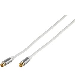 Vivanco 43151 cable antena 90db 2m blanco +adaptador - VIV43151