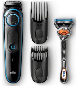 Braun BT5040 barbero bt 5040 + maquinilla manual gillette fusion5 proglide - BRABT5040