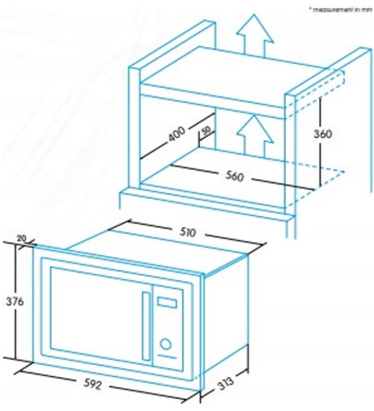 Edesa EMW2020IX horno emw-2020-i x Microondas - 65259657_0474396529