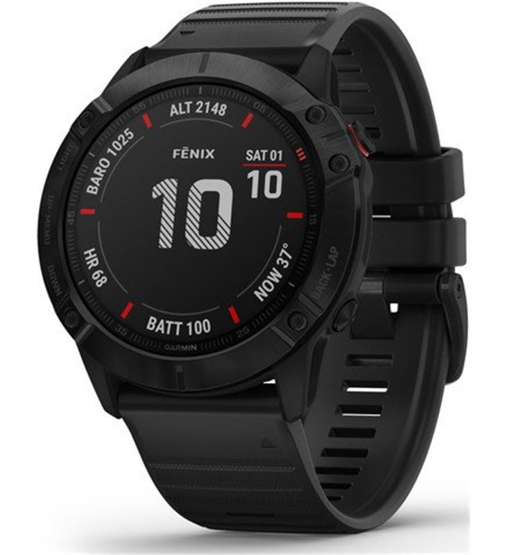 Garmin FÉNIX 6X PRO NE gro con correa negra 51mm smartwatch premium multidep - +21323