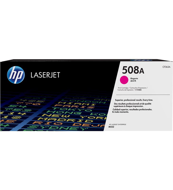 Hp CF363A toner magenta jetintelligence - nº508a - 5000 páginas - compa - CF363A