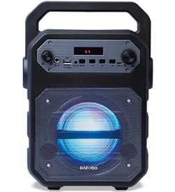Daewo DBF252 altavoz karaoke bluetooth o dsk-345 fm/usb/sd/micrófono negro - DAEDBF252
