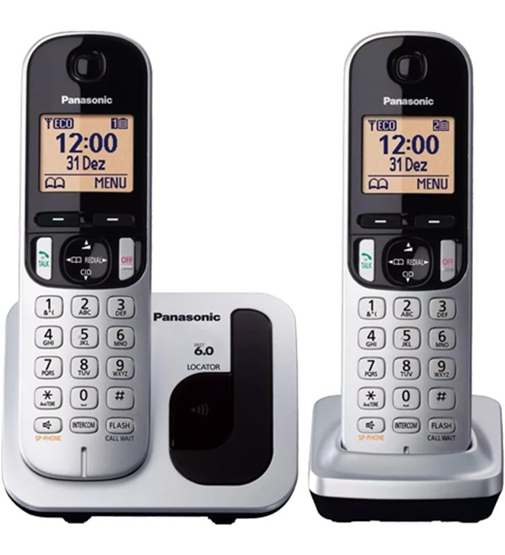 Panasonic KXTGC212SPS telefono inal kx-tgc212sps 1.6'' duo gris/negro kx_tgc212sps - KXTGC212SPS