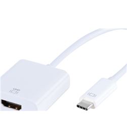 Vivanco 45253 adaptador usb tipo c - hdmi 4k 1 0,15m blanco - VIV45253