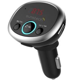 Sunstech -MP3 CAR FMT300BTUSB transmisor fm/mp3 bluetooth para coche fmt300btusb black - 12/24v fmt300btusbbk - SUN-MP3 CAR FMT3