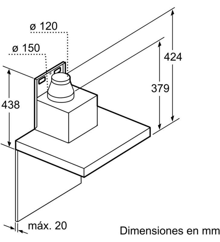 Bosch DWB97JP50 , , campana, pared box slim, a, encastrable, 90 cm, 702 m3/h, - 70306996_4572874962