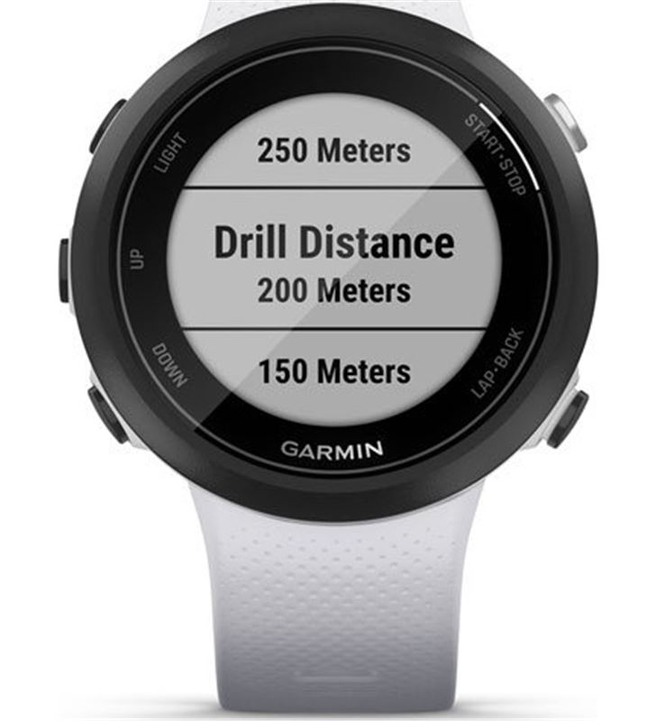 Garmin SWIM 2 WHITESTO swim 2 negro con correa blanca piedra 42mm smartwatch diseñado para - 76458894_9918578977