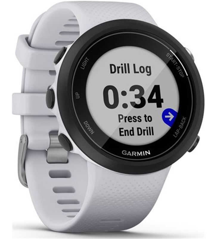 Garmin SWIM 2 WHITESTO swim 2 negro con correa blanca piedra 42mm smartwatch diseñado para - 76458894_6609649596