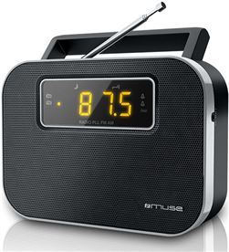 Muse M-081 R negro radio analógica fm/am portátil con altavoz integrado pan - +21826