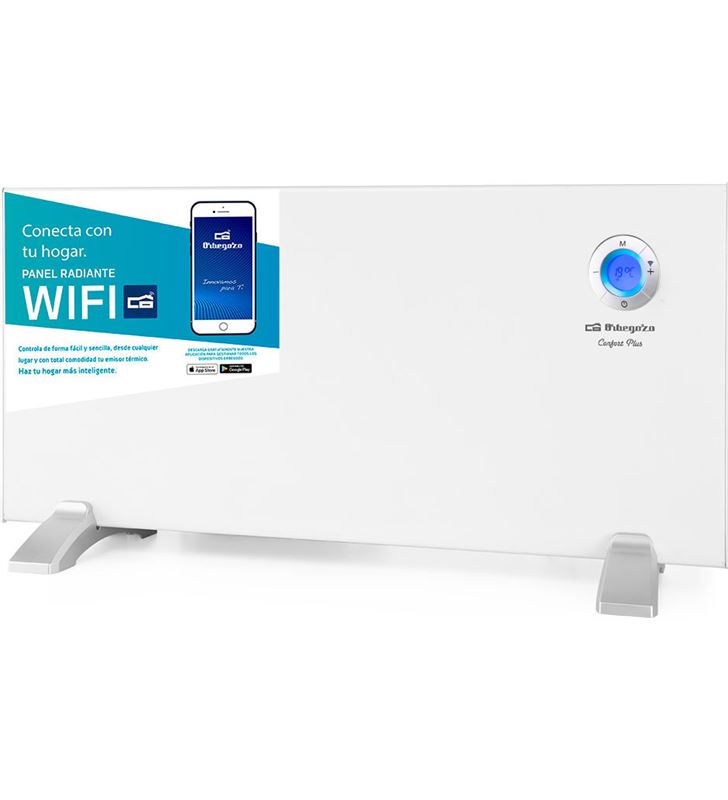 Orbegozo REW1500 panel radiante wifi 1500w apto baño blanco - ORBREW1500