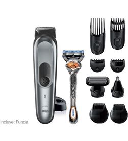 Braun MGK7221 recortadora de barba y cuerpo 10 en 1 con 8 accesorios y maqu - 4210201281832