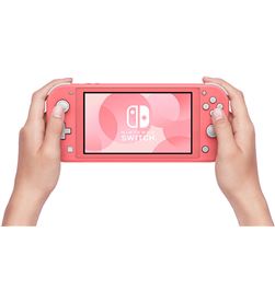 Nintendo SWLITE CORAL consola switch lite coral - pantalla 5.5''/13.9cm - wifi - bt - usb - SWLITE CORAL