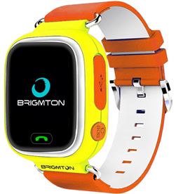 Smartwatch Brigmton bwatch kids localizador gps sim amarillo BWATCHKIDSY - 8425081019109