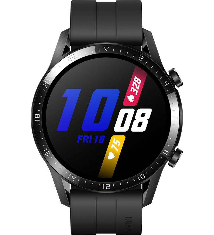 gt 2 sport matte black smartwatch